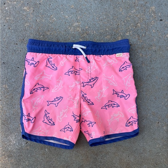 Cat & Jack Blue Swim Shorts - Picture 1 of 4